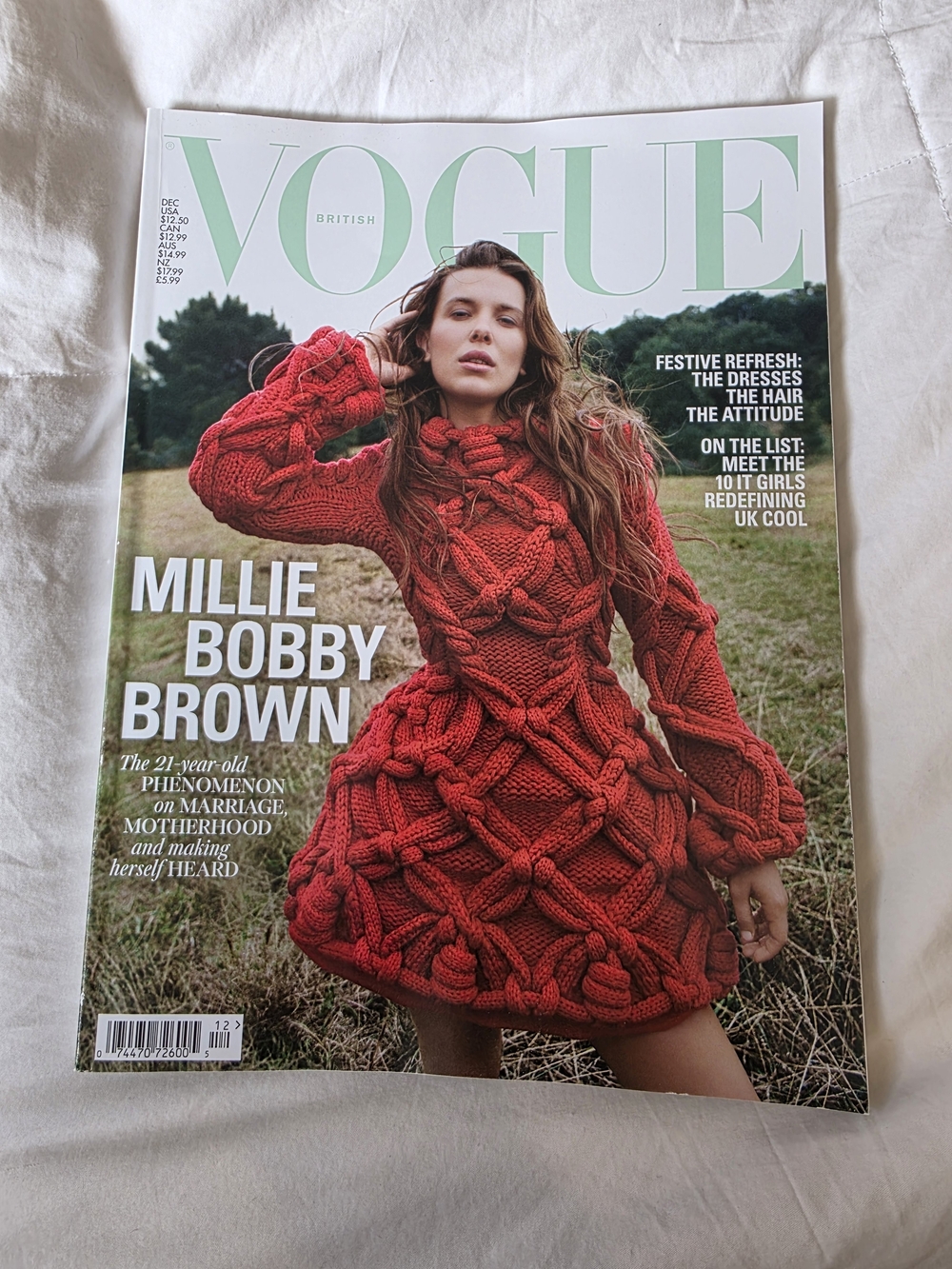 British Vogue Magazine - featuring Millie Bobby Brown